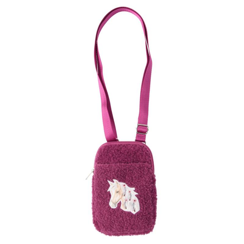Mädchen Handytasche mit Pferde-Applikation von Topolino