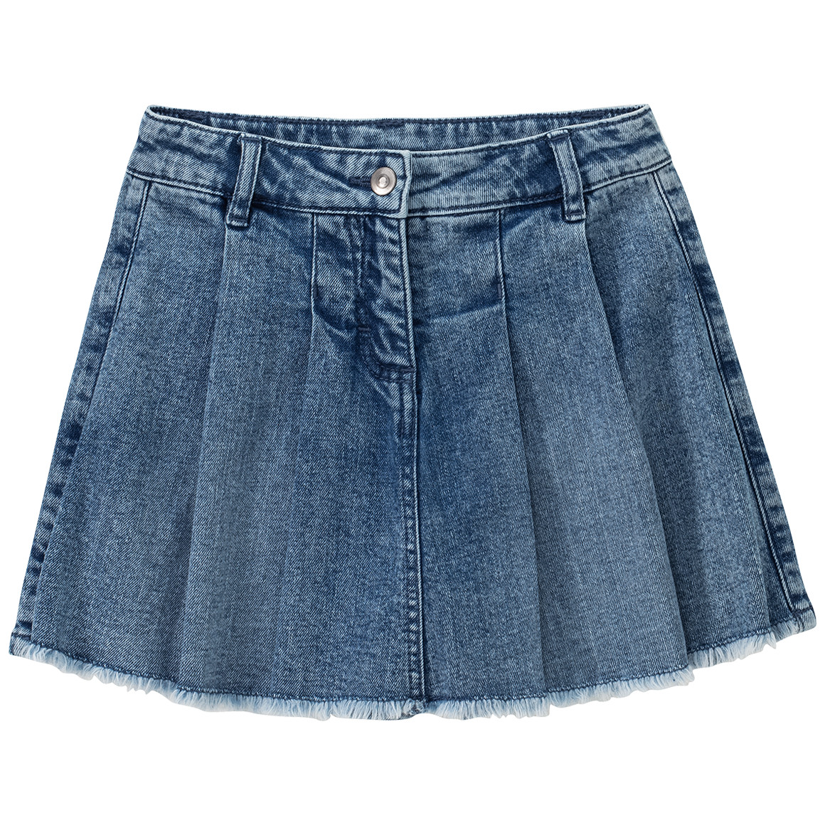 Mädchen Jeans-Hosenrock mit Falten von Topolino