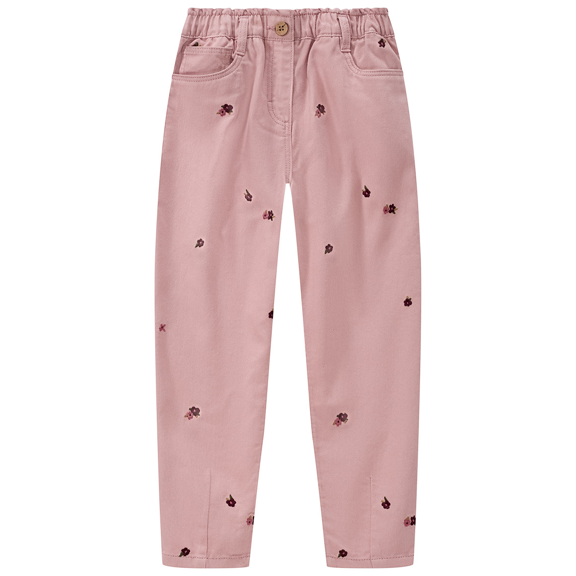 Mädchen Jeans mit Blumen-Stickerei von Topolino
