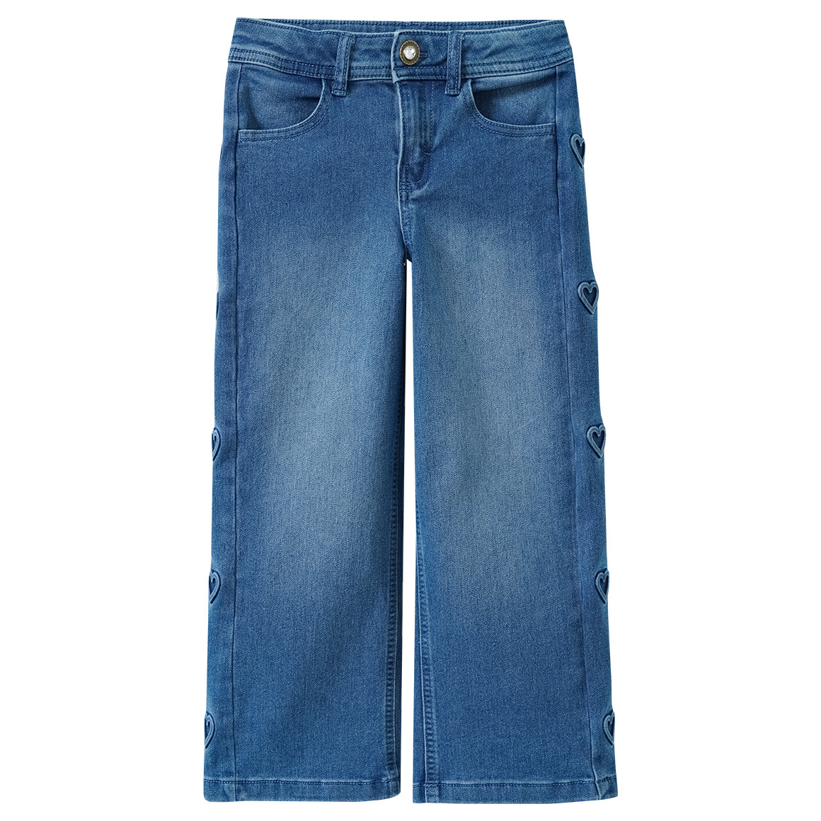 Mädchen Jeans mit geprägten Herzen Mädchen Jeans mit geprägten Herzen von Topolino