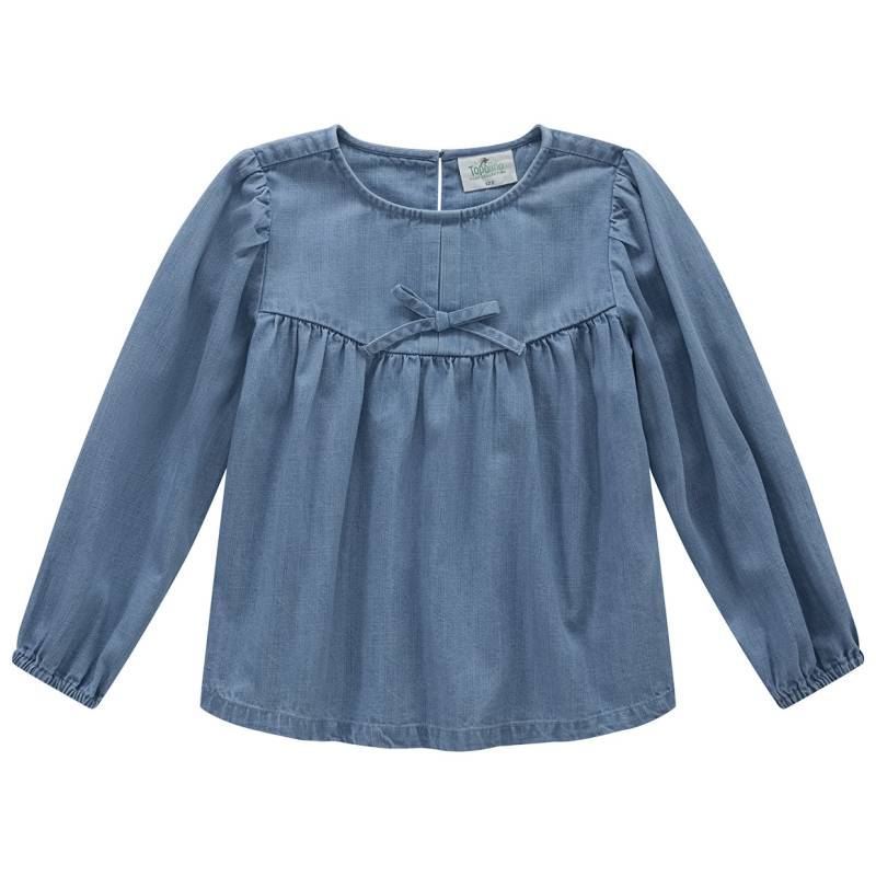 Mädchen Jeansbluse mit Zierschleife Mädchen Jeansbluse mit Zierschleife von Topolino