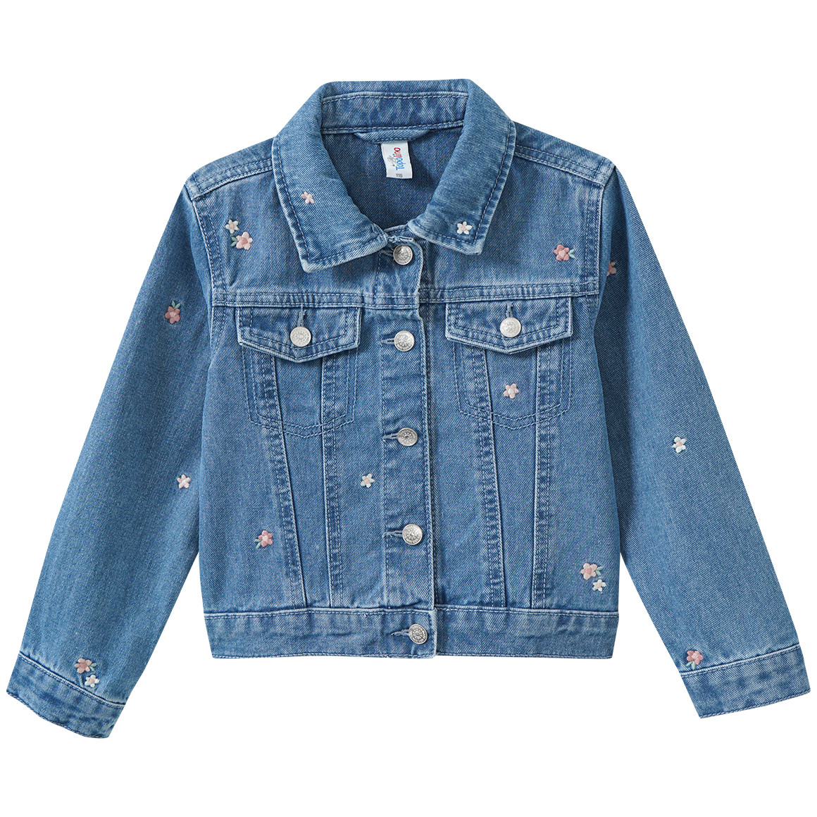 Mädchen Jeansjacke mit Applikationen von Topolino