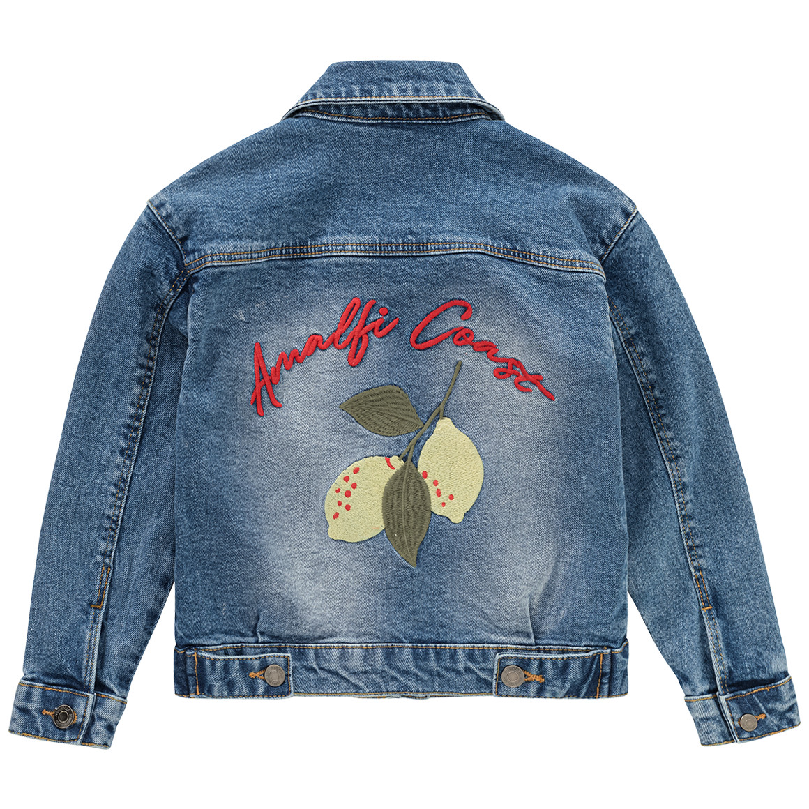 Mädchen Jeansjacke mit Stickerei von Topolino