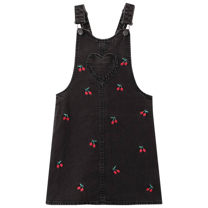 Mädchen Jeanskleid mit Kirschen-Stickerei Mädchen Jeanskleid mit Kirschen-Stickerei von Topolino