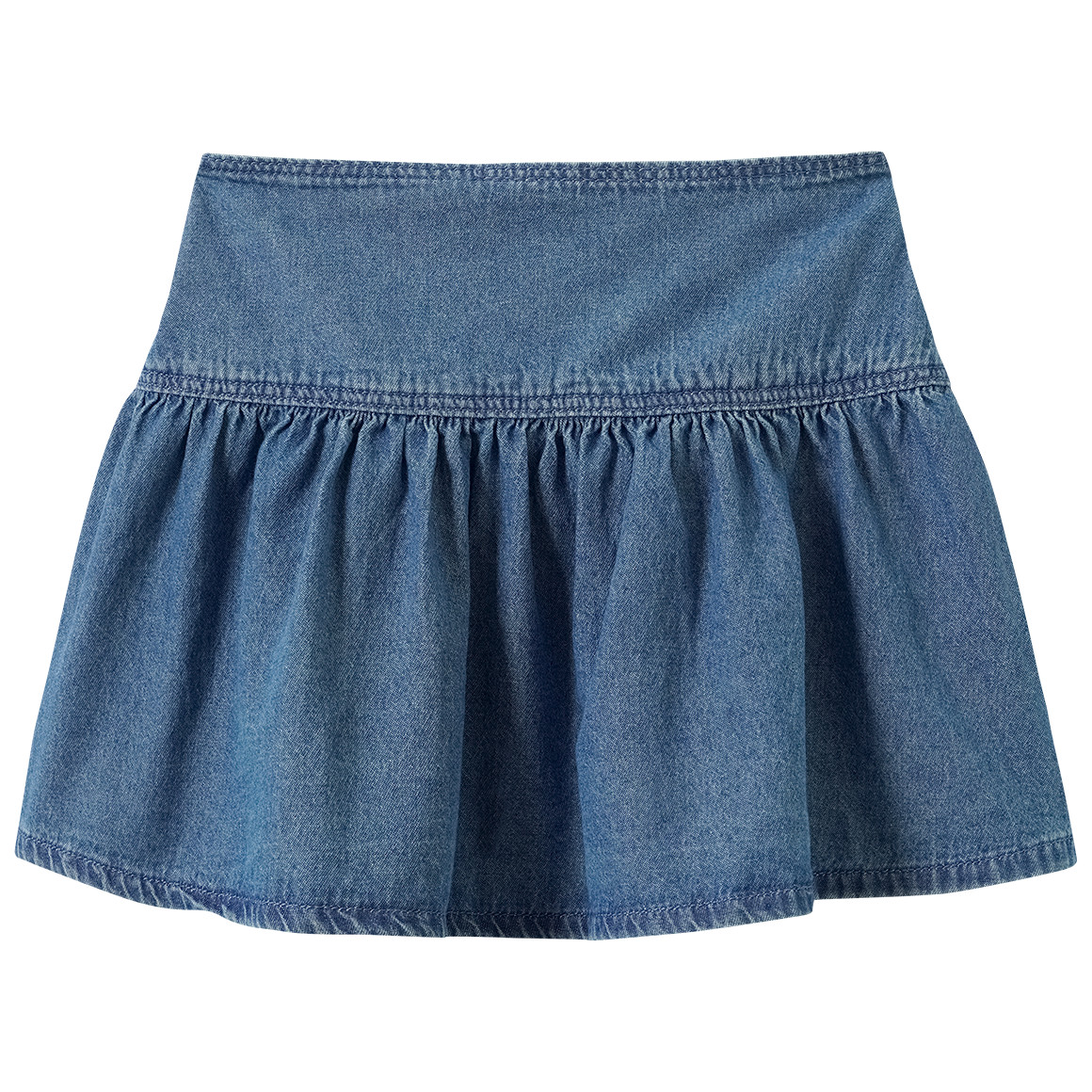 Mädchen Jeansrock aus Bio-Baumwolle Mädchen Jeansrock aus Bio-Baumwolle von Topolino