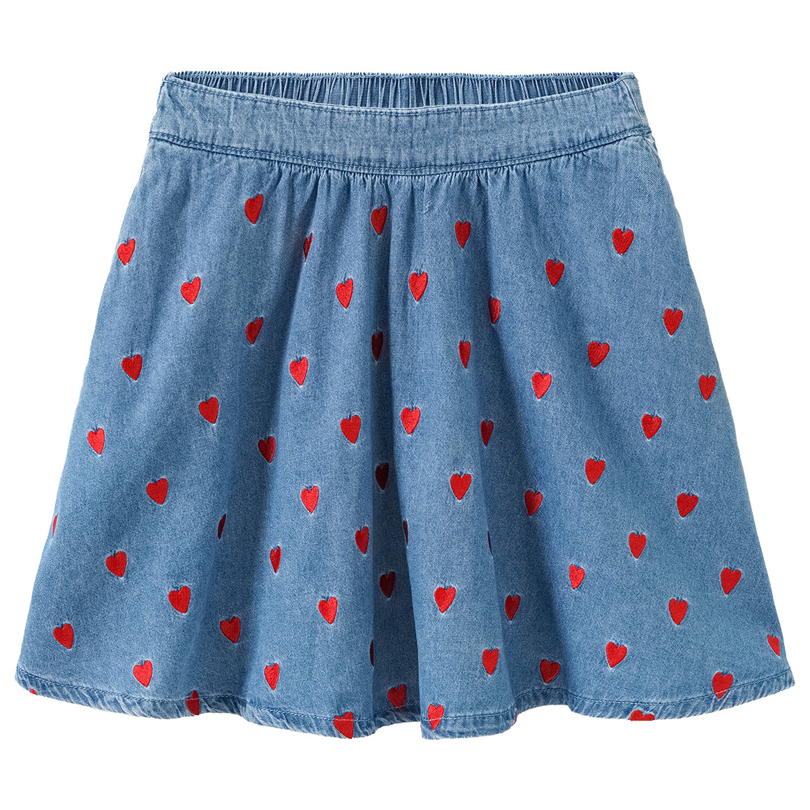 Mädchen Jeansrock mit Stickerei Mädchen Jeansrock mit Stickerei von Topolino