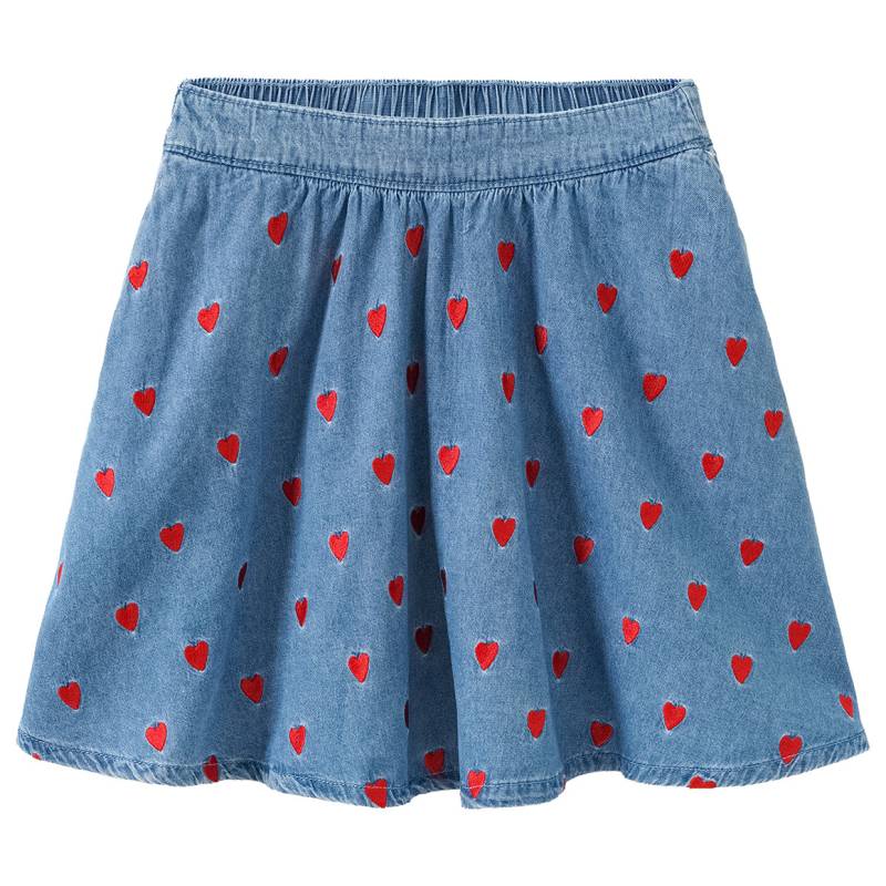 Mädchen Jeansrock mit Stickerei Mädchen Jeansrock mit Stickerei von Topolino