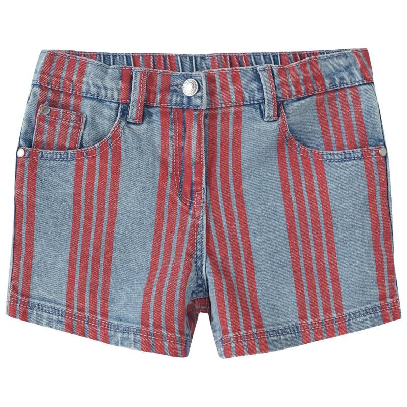 Mädchen Jeansshorts mit Streifen-Allover von Topolino