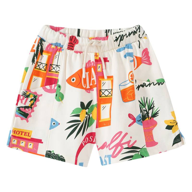 Mädchen Joggingshorts mit Urlaubs-Motiven von Topolino