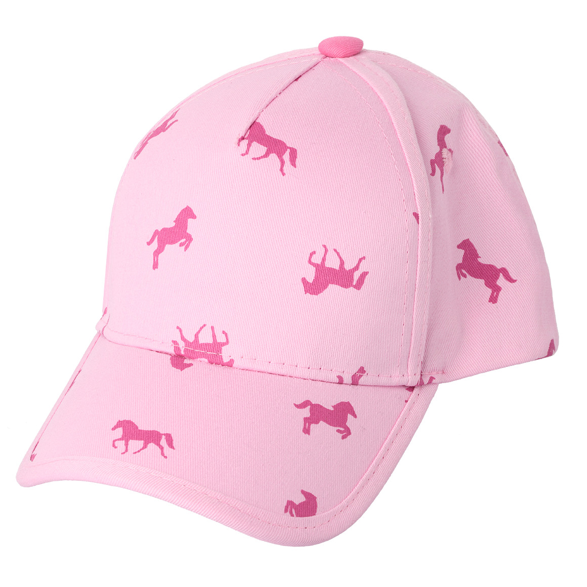 Mädchen Kappe mit Pferde-Allover von Topolino