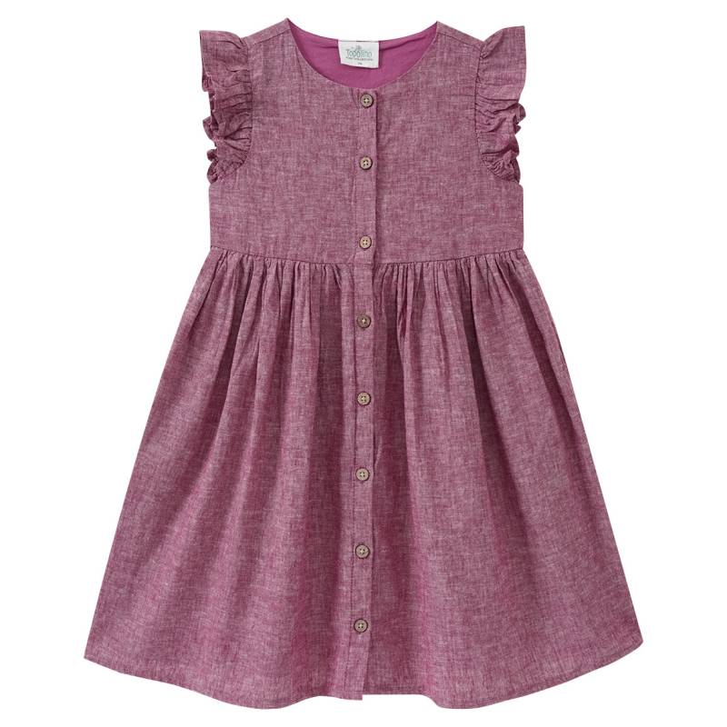 Mädchen Kleid aus Leinen-Mix von Topolino