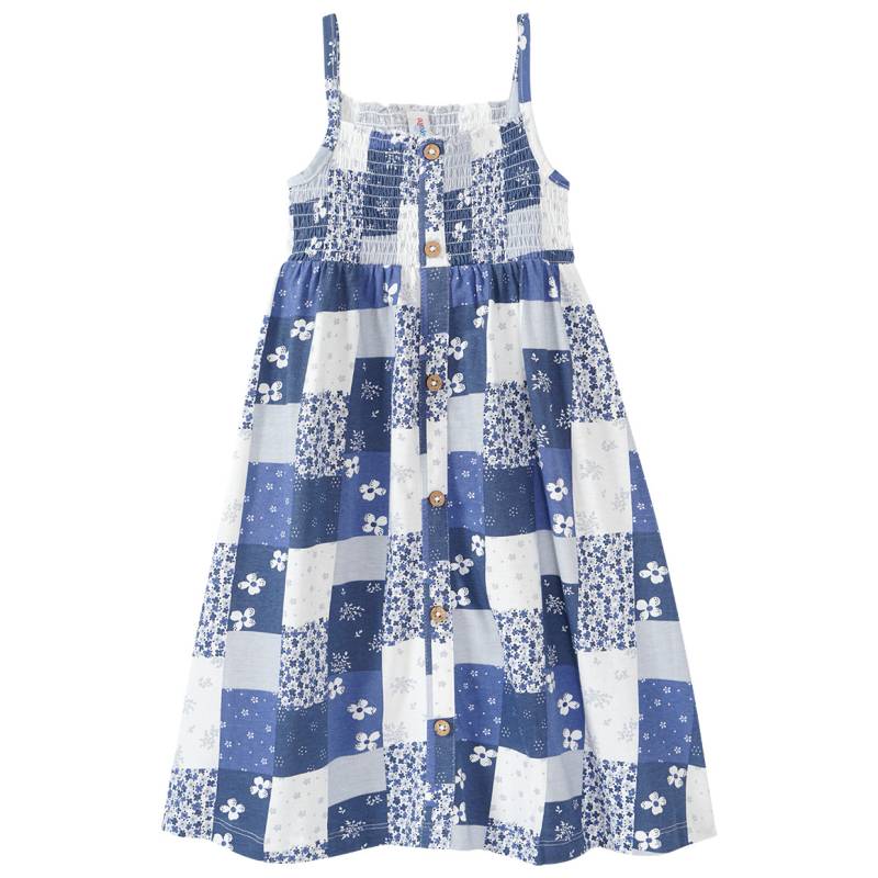 Mädchen Kleid im Patchwork-Dessin von Topolino