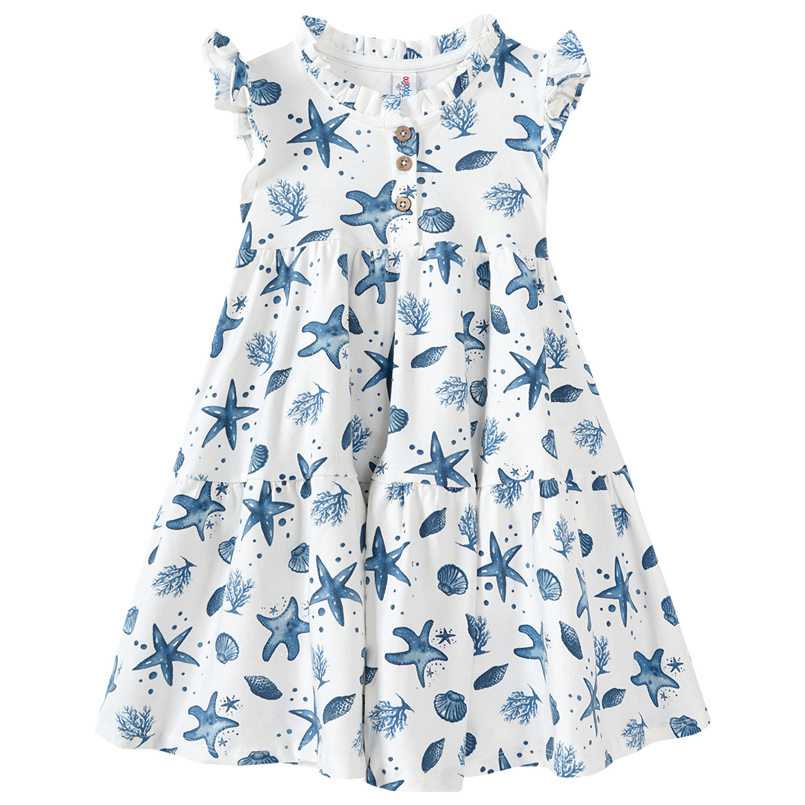 Mädchen Kleid mit Allover-Print Mädchen Kleid mit Allover-Print von Topolino