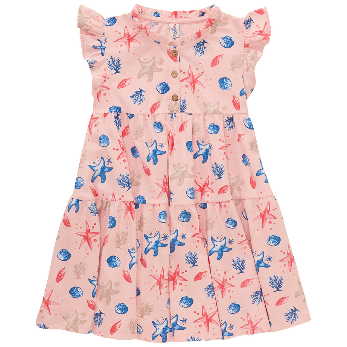 Mädchen Kleid mit Allover-Print Mädchen Kleid mit Allover-Print von Topolino