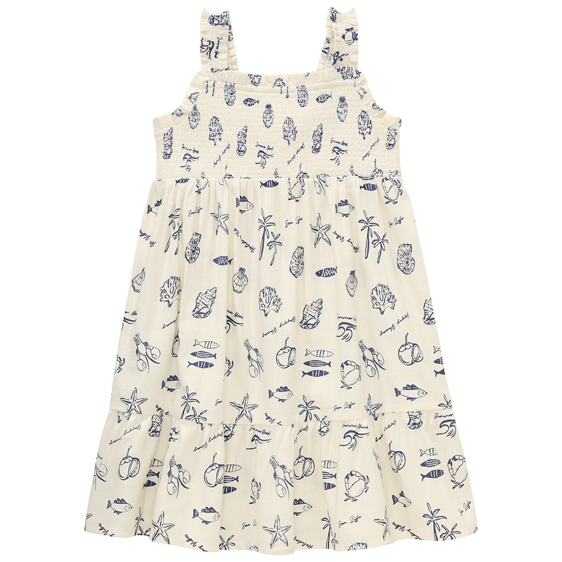 Mädchen Kleid mit Allover-Print von Topolino