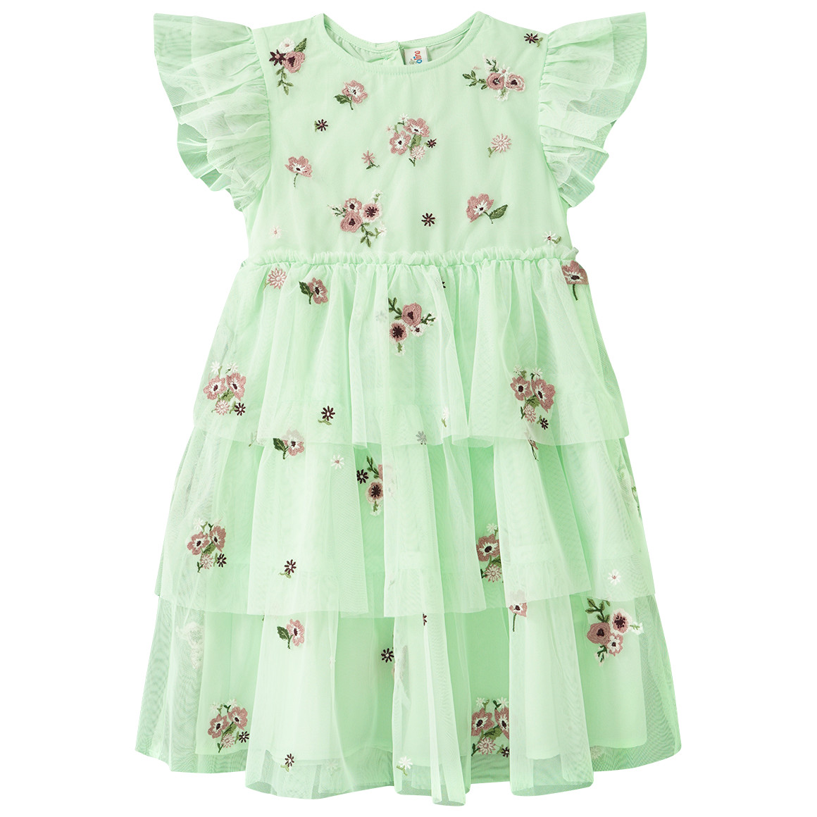 Mädchen Kleid mit Blumen-Allover von Topolino