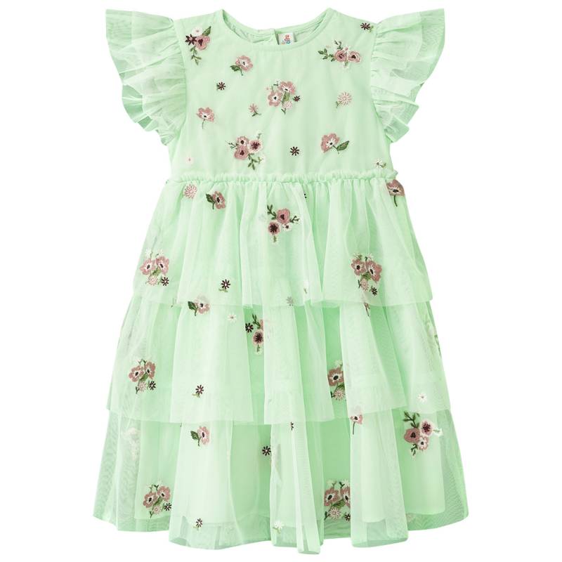 Mädchen Kleid mit Blumen-Allover Mädchen Kleid mit Blumen-Allover von Topolino