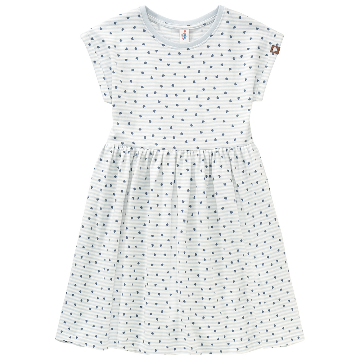 Mädchen Kleid mit Herzen von Topolino
