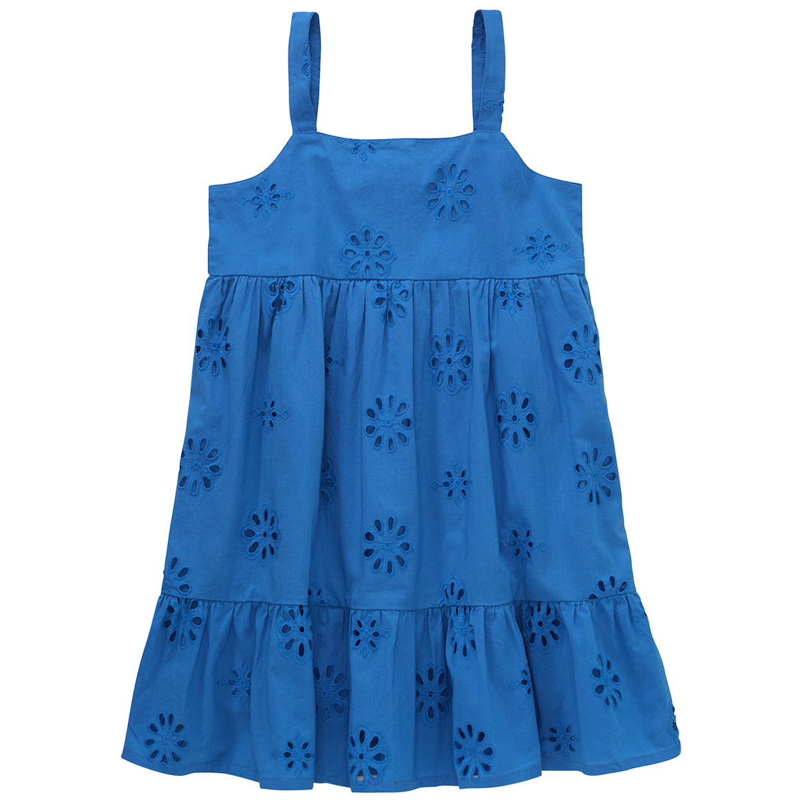Mädchen Kleid mit Lochstickerei Mädchen Kleid mit Lochstickerei von Topolino