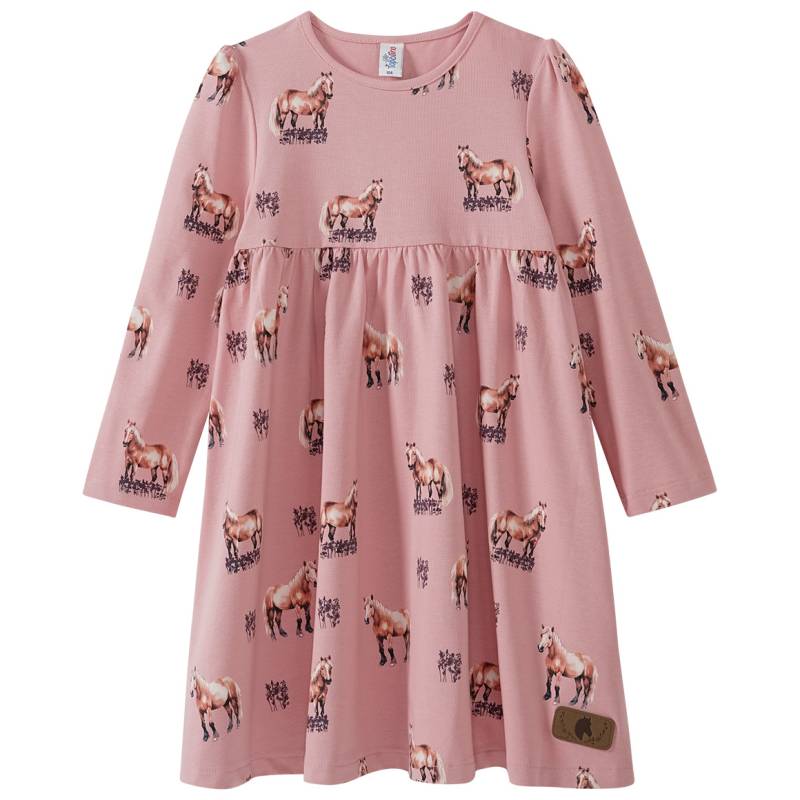 Mädchen Kleid mit Pferde-Allover von Topolino