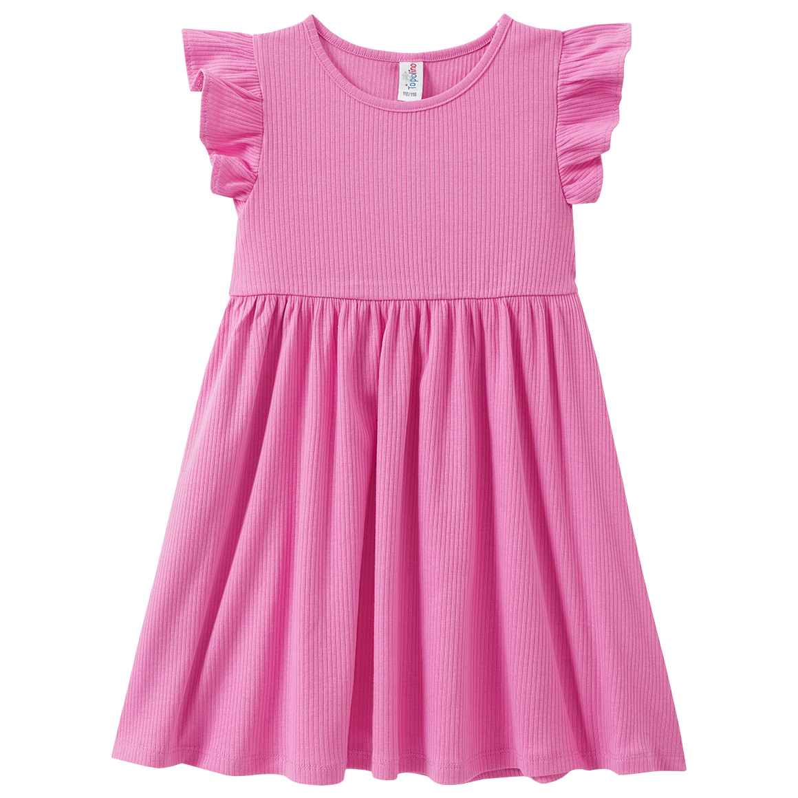 Mädchen Kleid mit Rippstruktur von Topolino