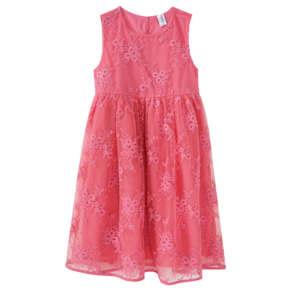 Mädchen Kleid mit Stickereien von Topolino