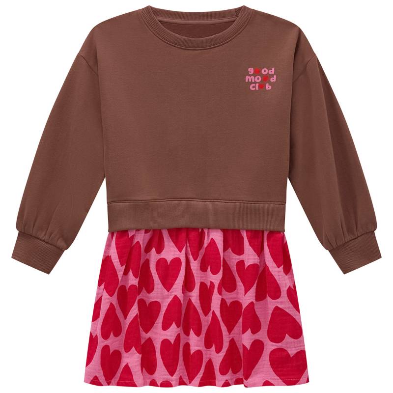 Mädchen Kleid mit angesetztem Rockteil Mädchen Kleid mit angesetztem Rockteil von Topolino