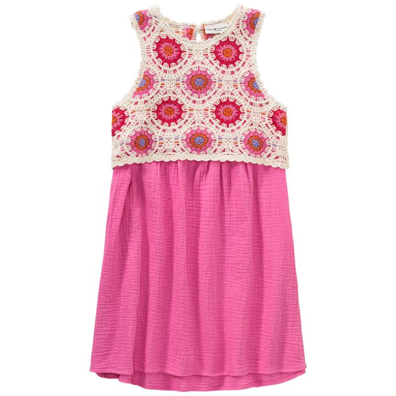 Mädchen Kleid mit gestricktem Oberteil von Topolino
