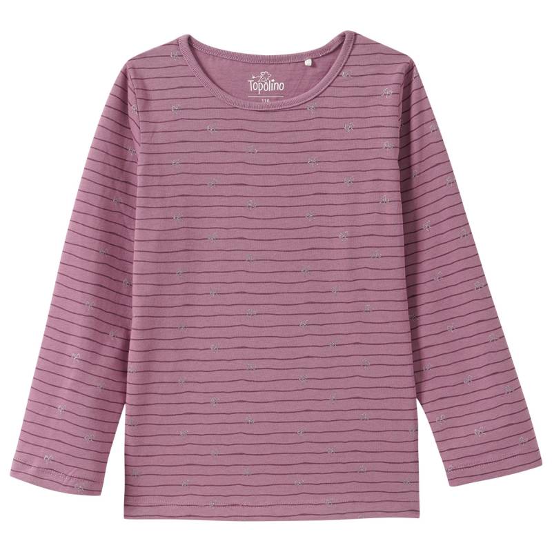Mädchen Langarmshirt mit Glitzerschleifchen Mädchen Langarmshirt mit Glitzerschleifchen von Topolino