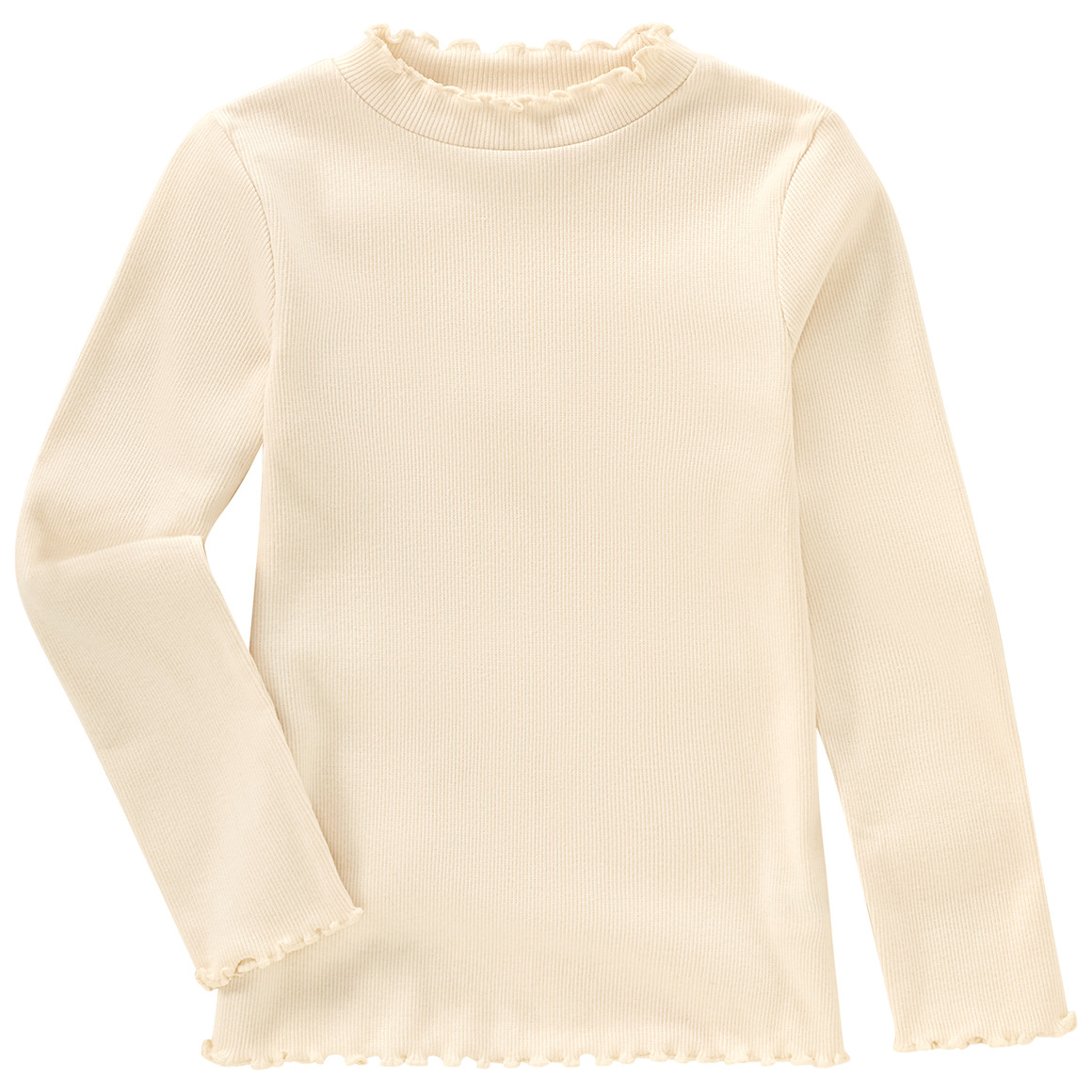 Mädchen Langarmshirt mit Rippstruktur Mädchen Langarmshirt mit Rippstruktur von Topolino