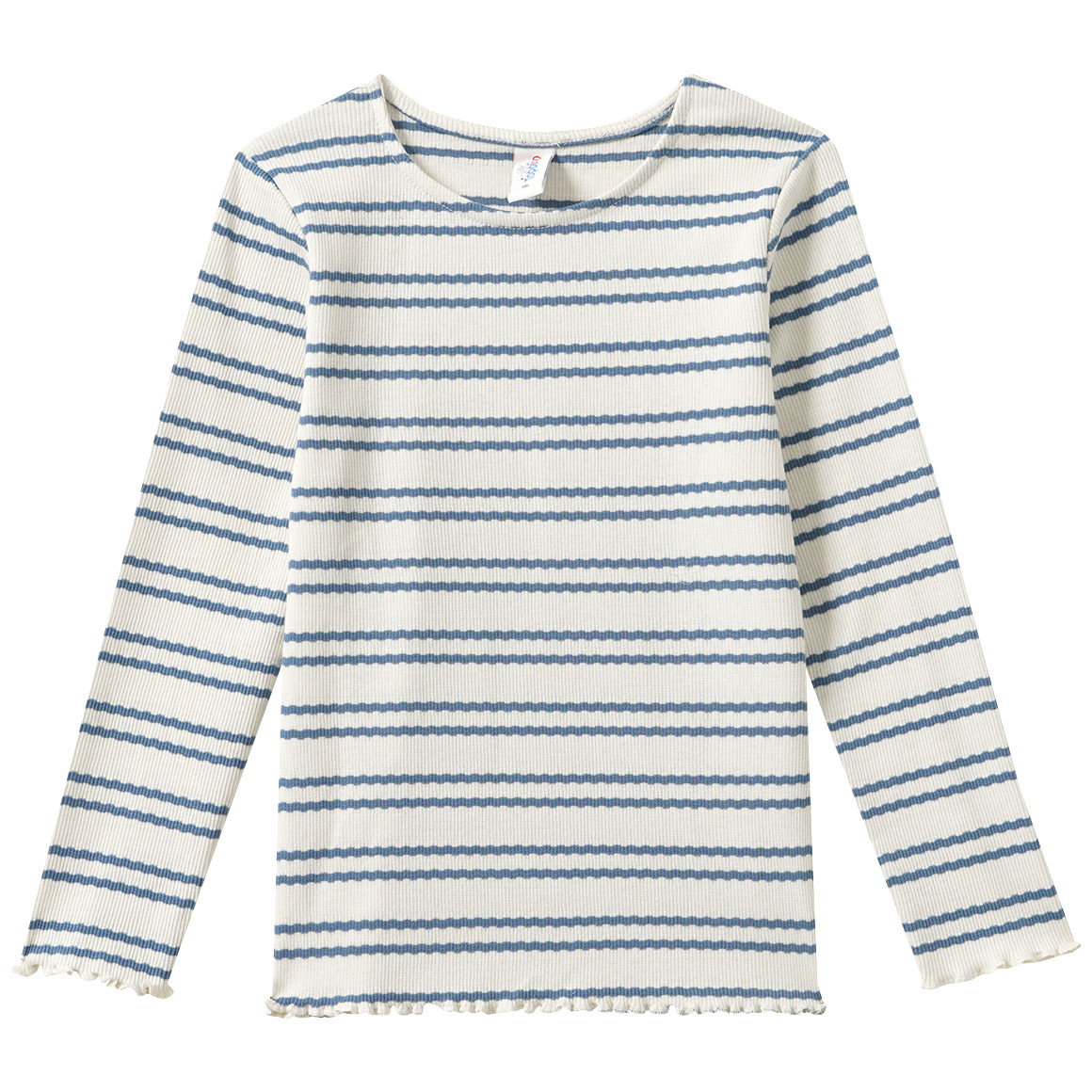 Mädchen Langarmshirt mit Rippstruktur Mädchen Langarmshirt mit Rippstruktur von Topolino