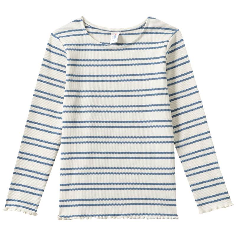 Mädchen Langarmshirt mit Rippstruktur Mädchen Langarmshirt mit Rippstruktur von Topolino