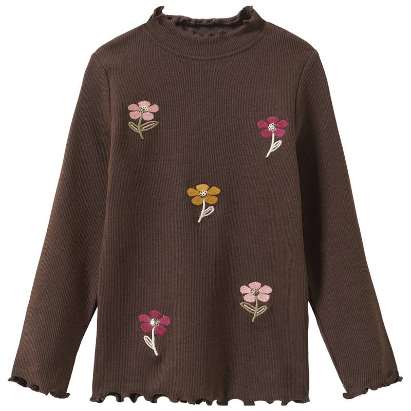 Mädchen Langarmshirt mit Rippstruktur Mädchen Langarmshirt mit Rippstruktur von Topolino