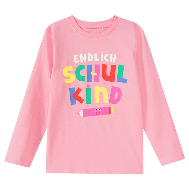 Mädchen Langarmshirt zur Einschulung von Topolino