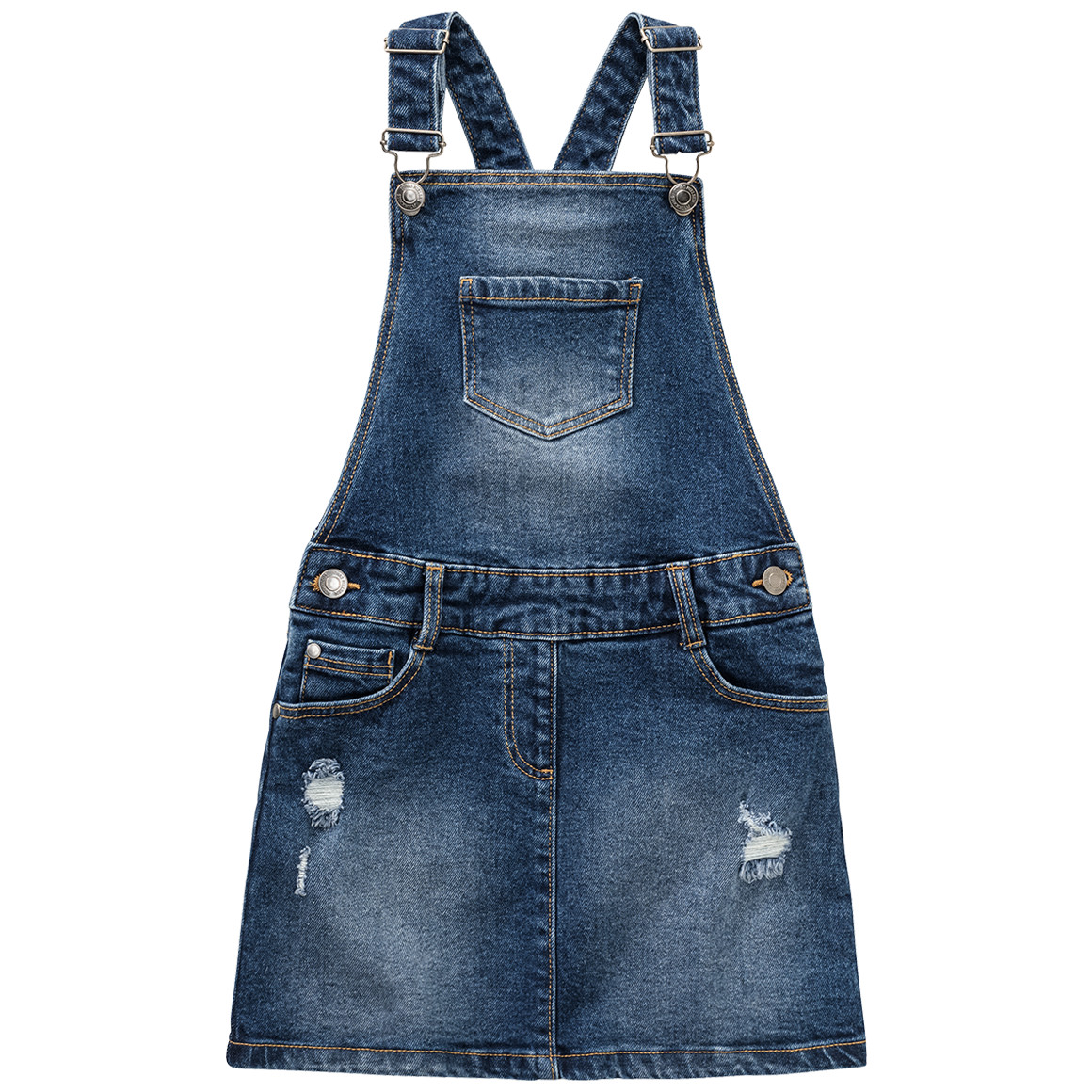 Mädchen Latzkleid mit Used-Details von Topolino