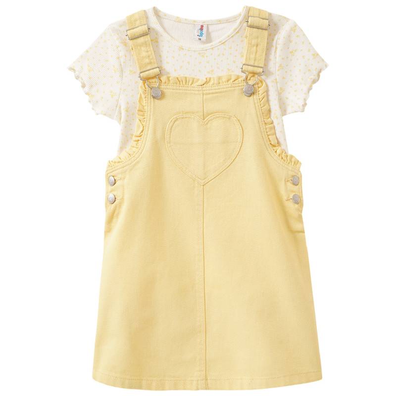 Mädchen Latzkleid und T-Shirt im Set Mädchen Latzkleid und T-Shirt im Set von Topolino