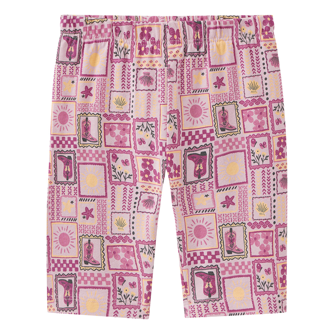 Mädchen Leggings im Patchwork-Dessin Mädchen Leggings im Patchwork-Dessin von Topolino