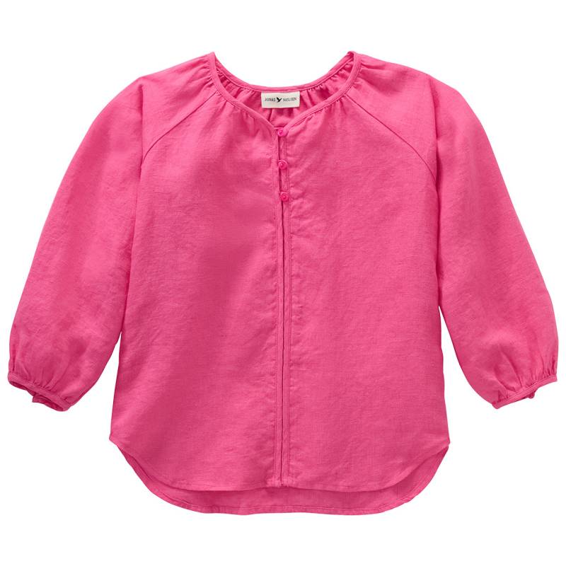 Mädchen Leinen-Bluse unifarben von Topolino