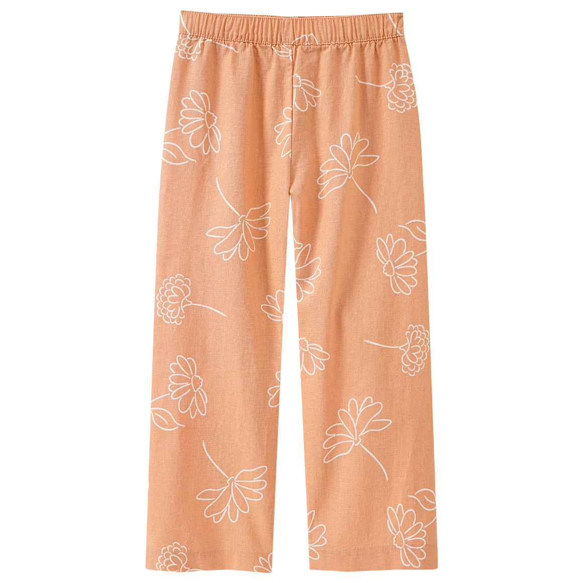 Mädchen Leinen-Hose mit Elastikbund von Topolino