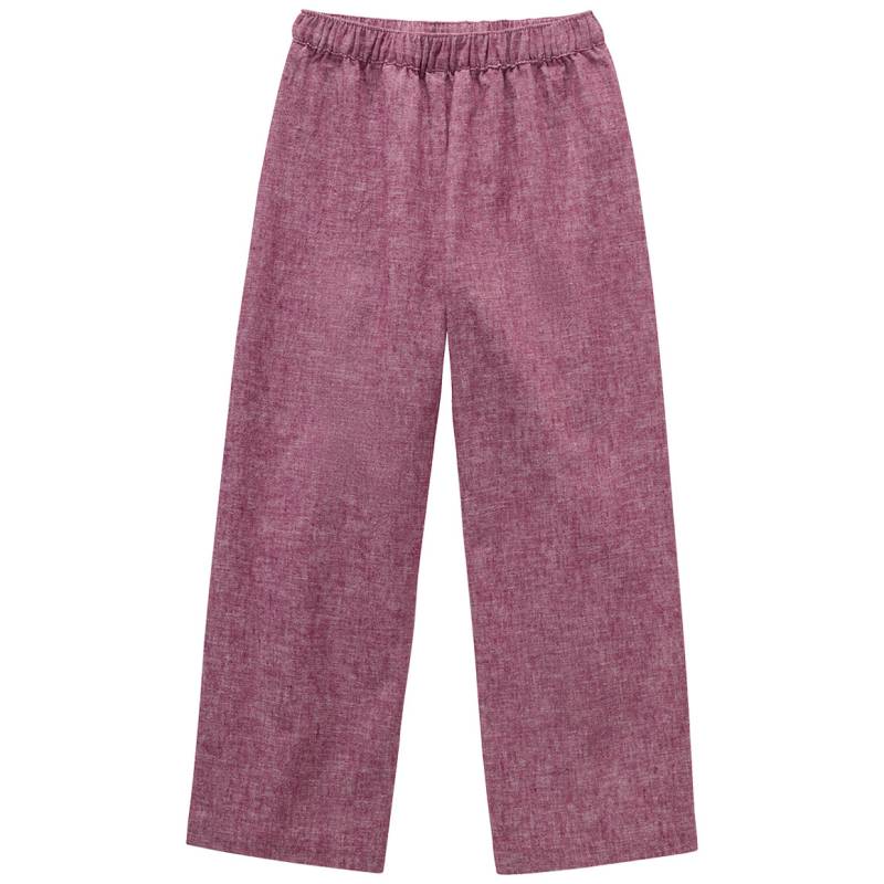 Mädchen Leinen-Hose mit Elastikbund von Topolino