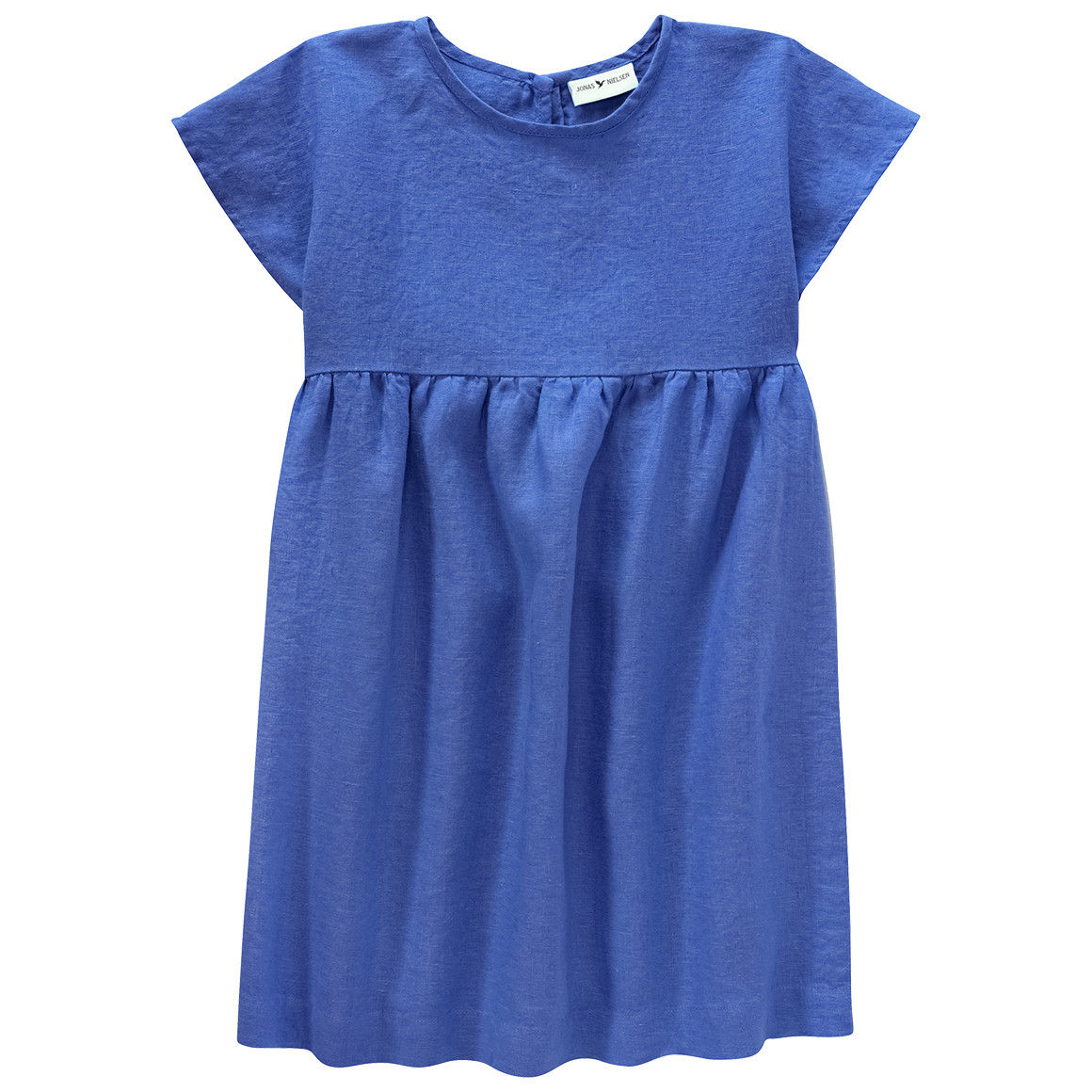 Mädchen Leinen-Kleid mit kurzen Ärmeln von Topolino
