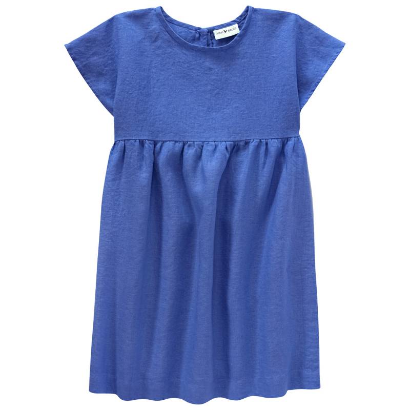 Mädchen Leinen-Kleid mit kurzen Ärmeln von Topolino