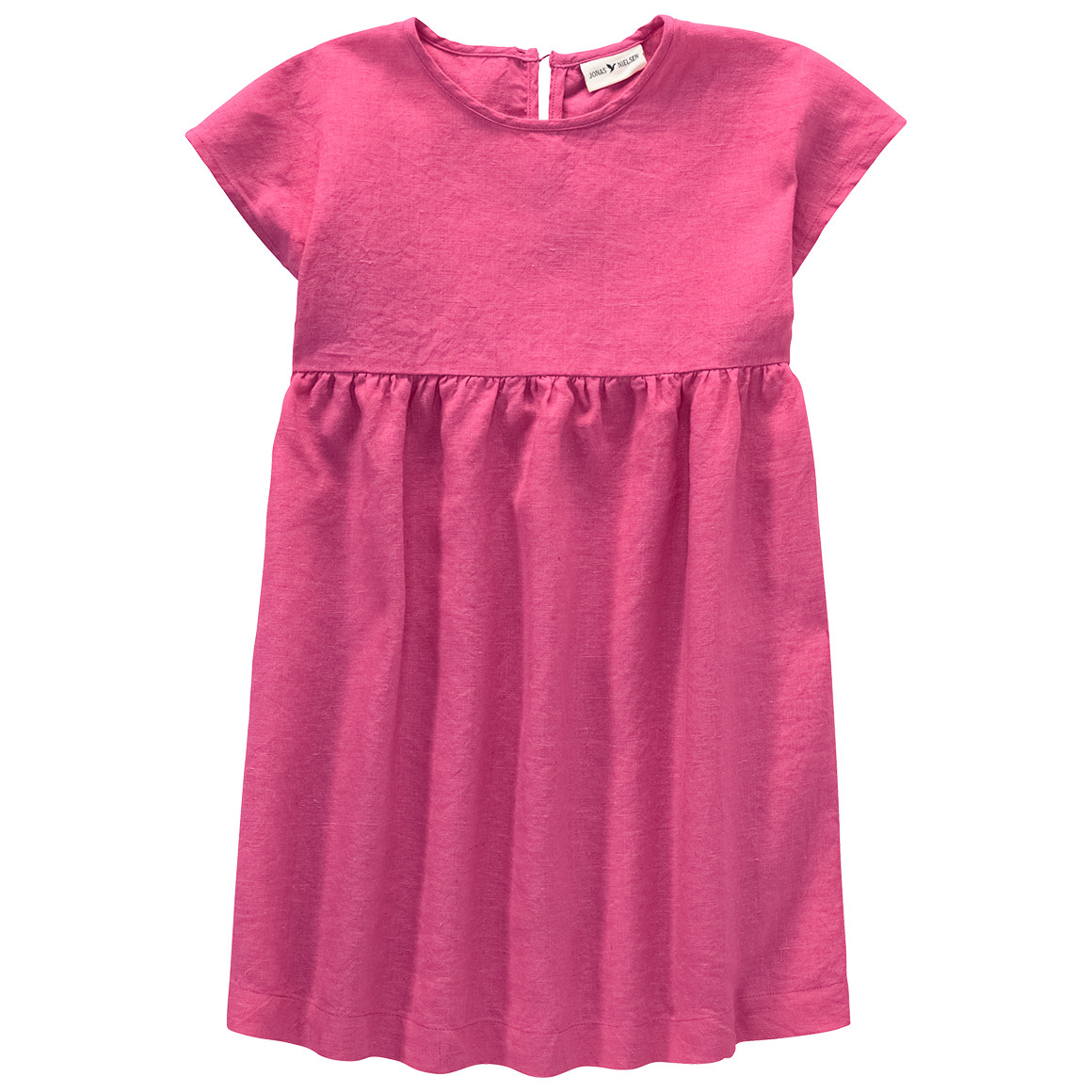 Mädchen Leinen-Kleid mit kurzen Ärmeln von Topolino