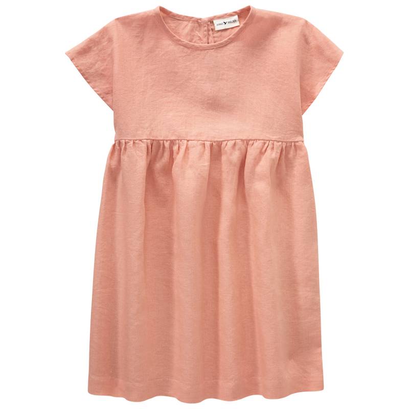 Mädchen Leinen-Kleid mit kurzen Ärmeln Mädchen Leinen-Kleid mit kurzen Ärmeln von Topolino
