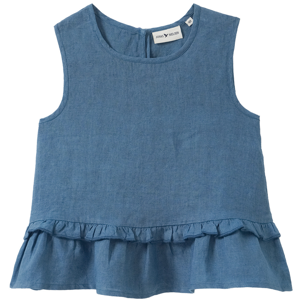 Mädchen Leinen-Top mit Volant von Topolino