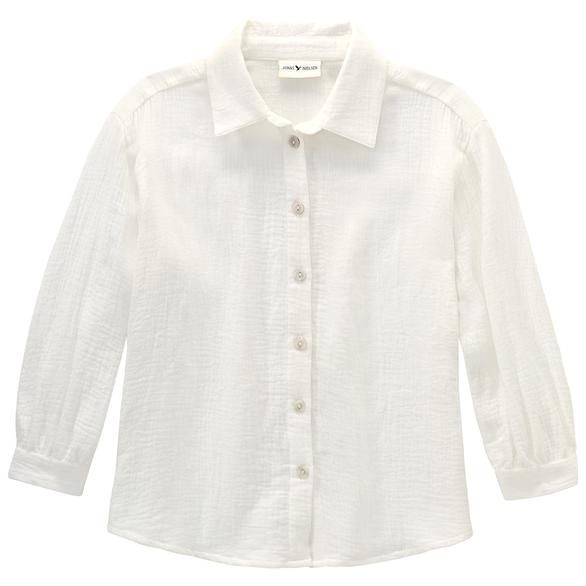 Mädchen Musselin-Bluse aus Bio-Baumwolle Mädchen Musselin-Bluse aus Bio-Baumwolle von Topolino