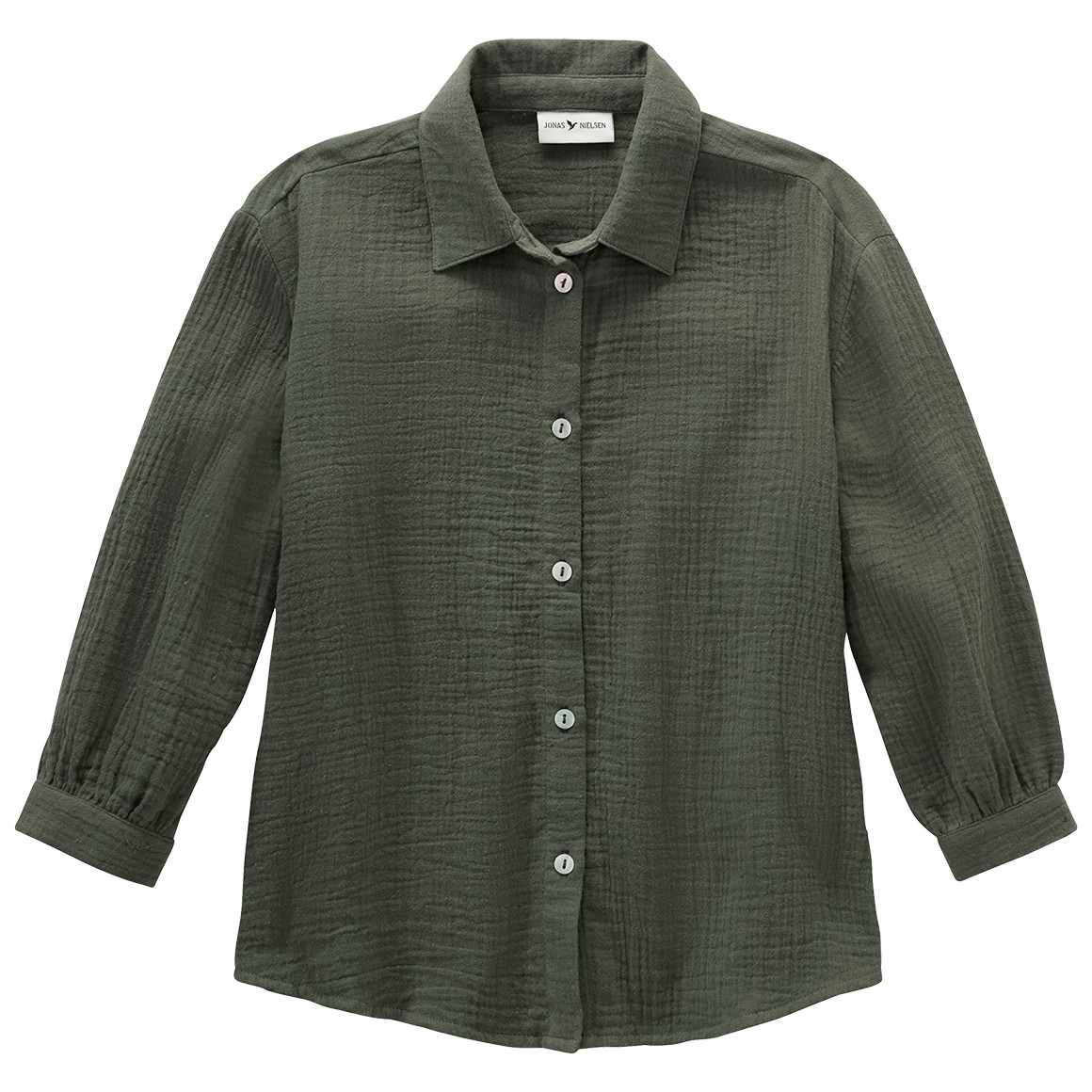 Mädchen Musselin-Bluse aus Bio-Baumwolle Mädchen Musselin-Bluse aus Bio-Baumwolle von Topolino