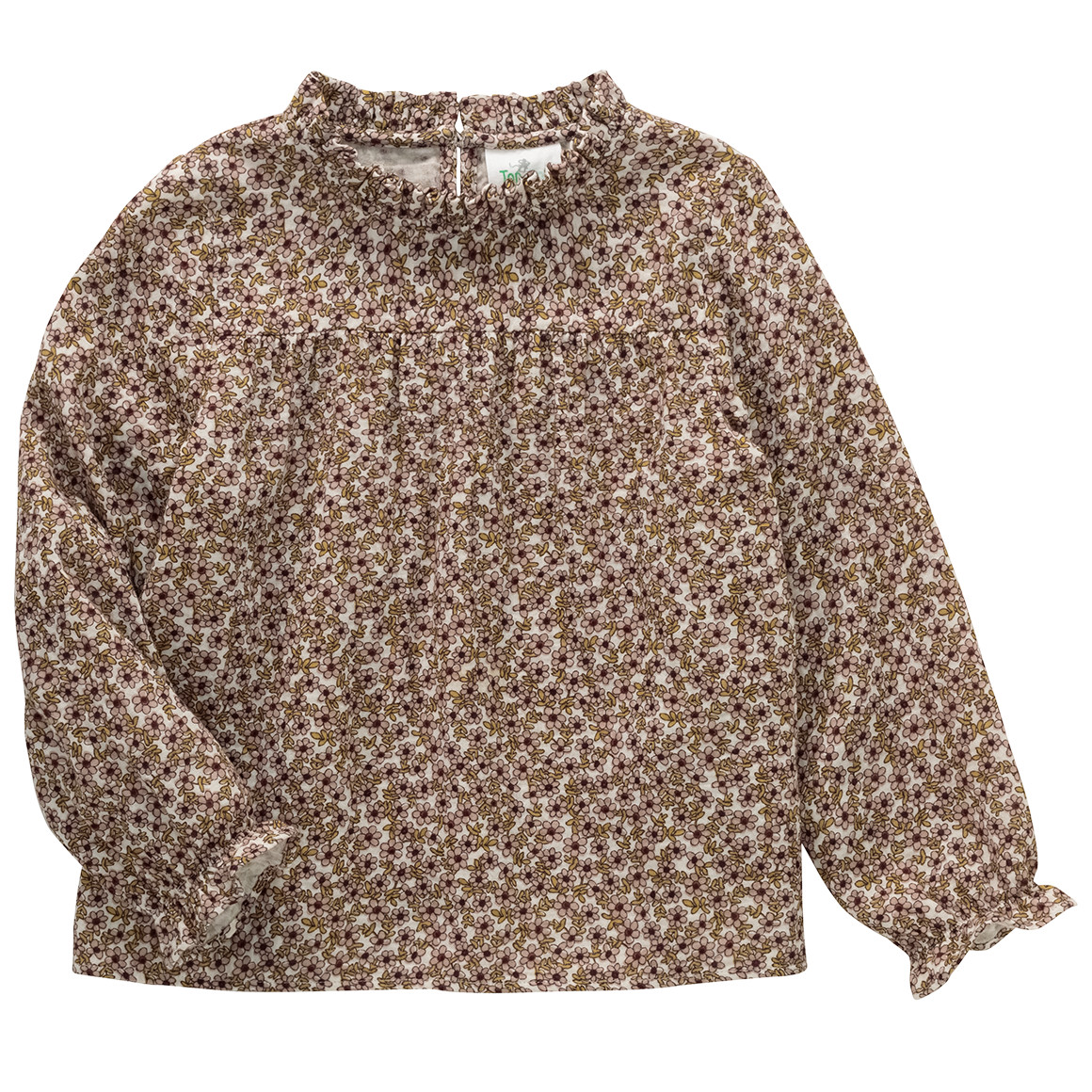 Mädchen Musselin-Bluse mit Bio-Baumwolle von Topolino