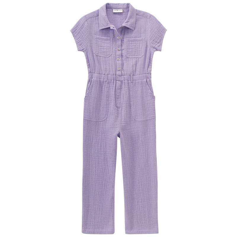 Mädchen Musselin-Jumpsuit aus Bio-Baumwolle Mädchen Musselin-Jumpsuit aus Bio-Baumwolle von Topolino