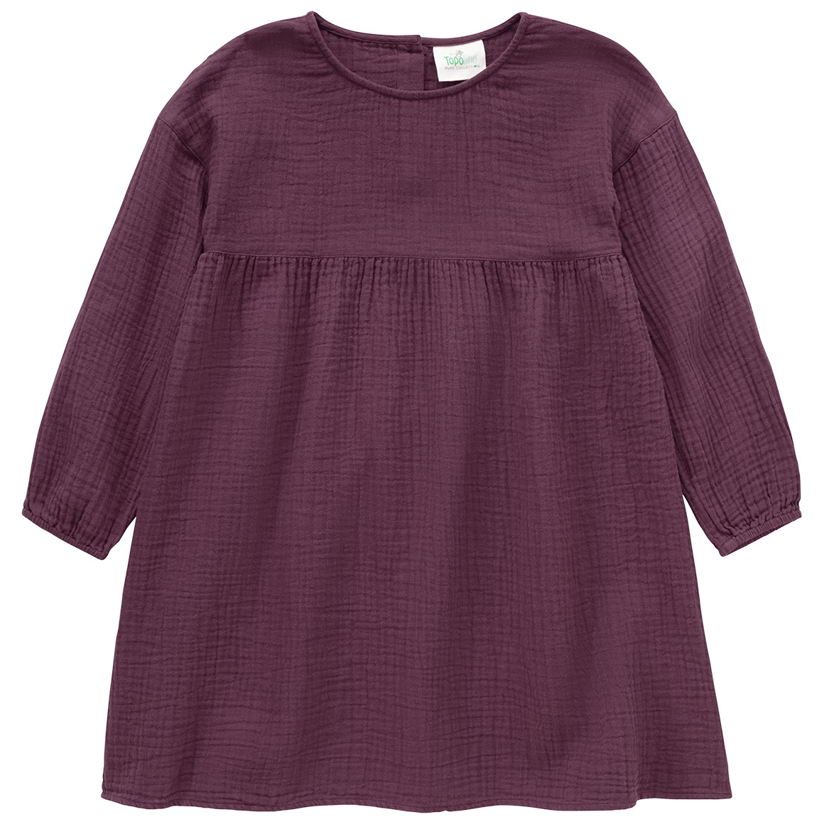 Mädchen Musselin-Kleid aus Bio-Baumwolle von Topolino